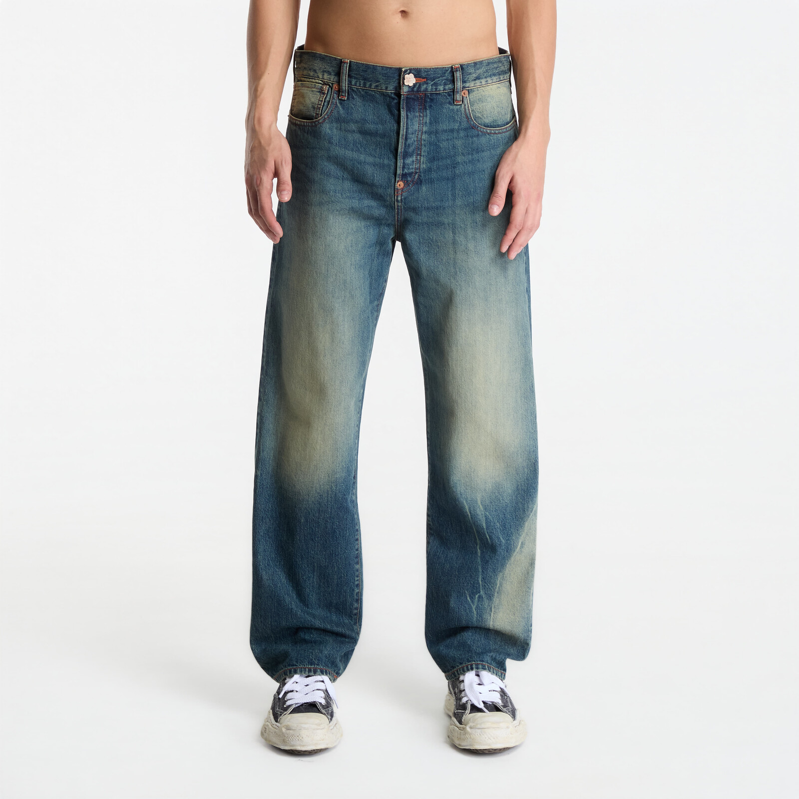 Pants KENZO Pants Stone Bl Dirty Blue Denim 33