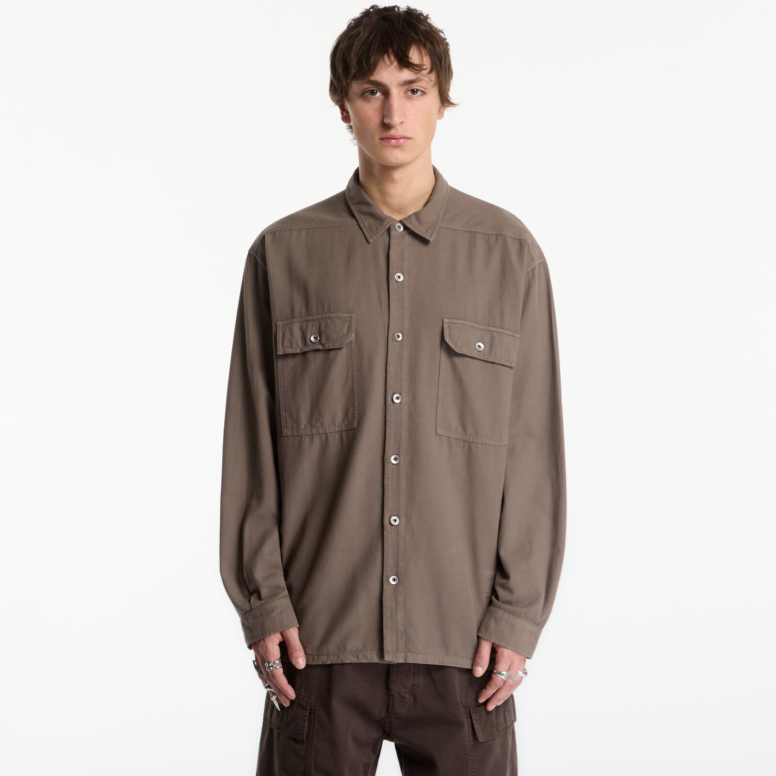 Shirt Rick Owens DRKSHDW Jumbo Outershirt Dust M