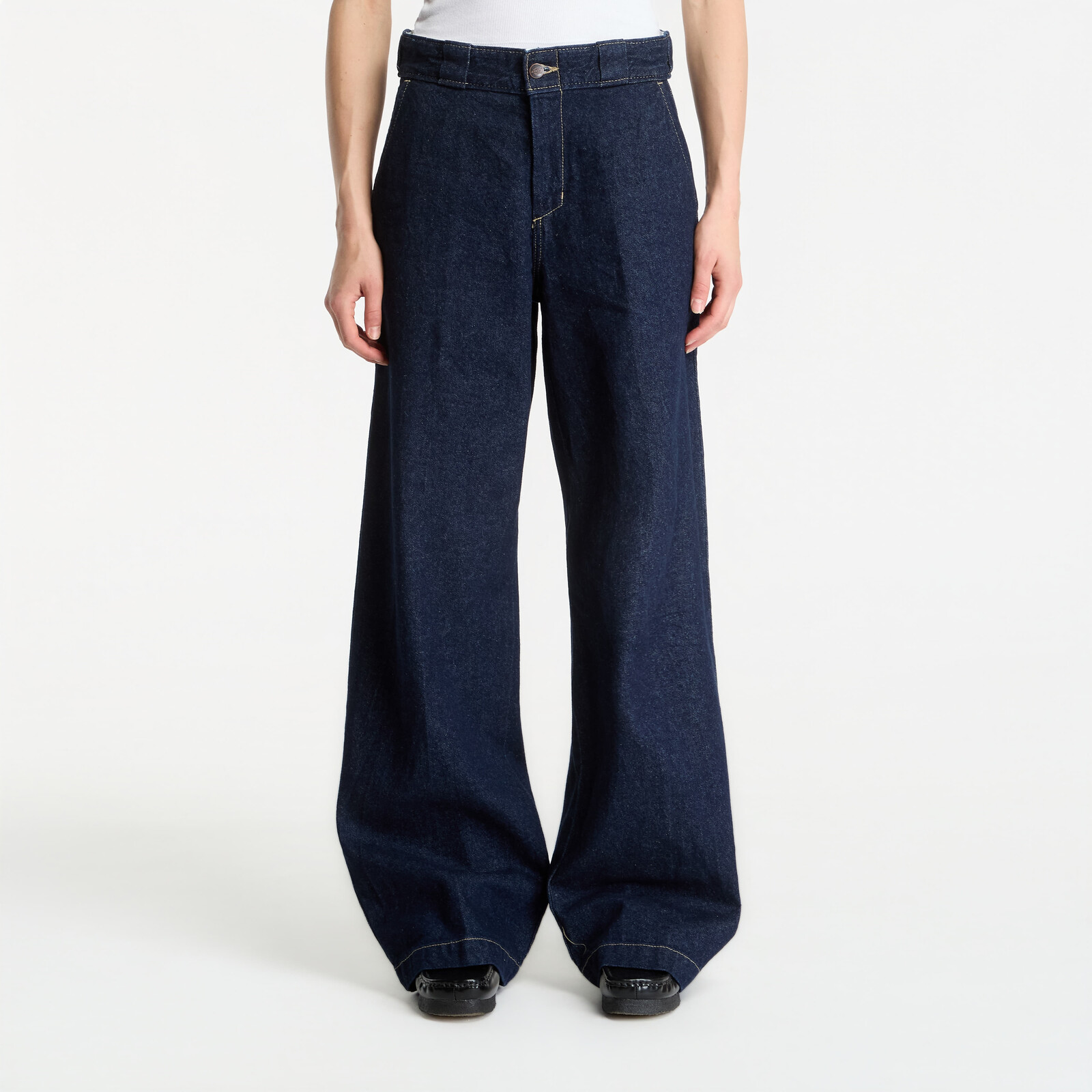 Pants Dickies Goodsprings Wide Work Jeans Blue W26