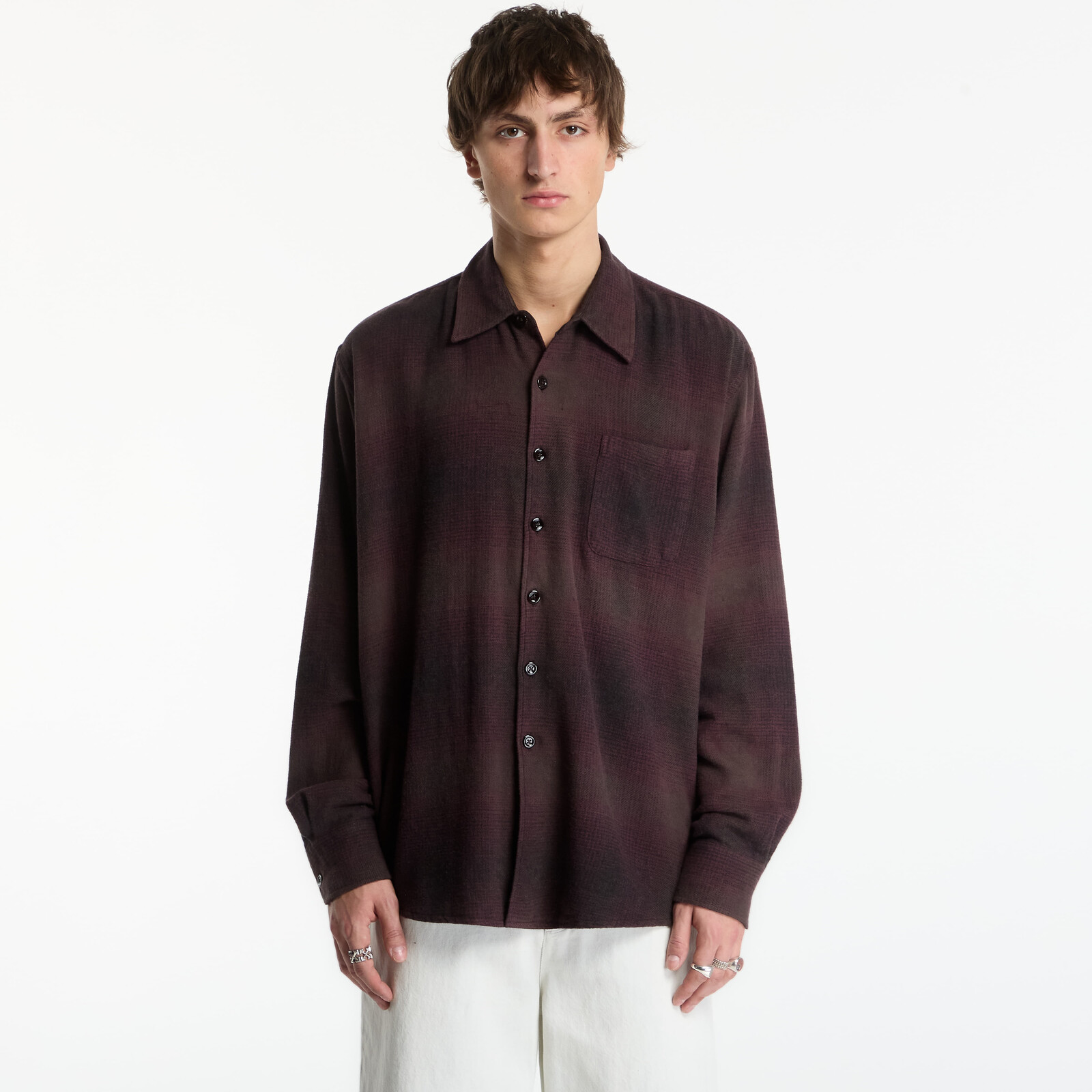Shirt OUR LEGACY Above Shirt Cordial Dusk Check Grain Weave 52