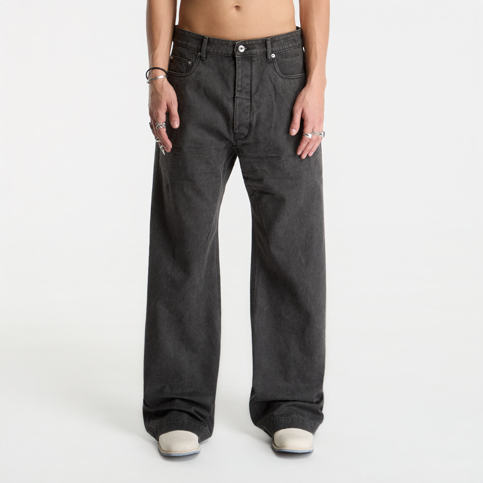 Pants Rick Owens DRKSHDW Geth Jeans Gravel 31