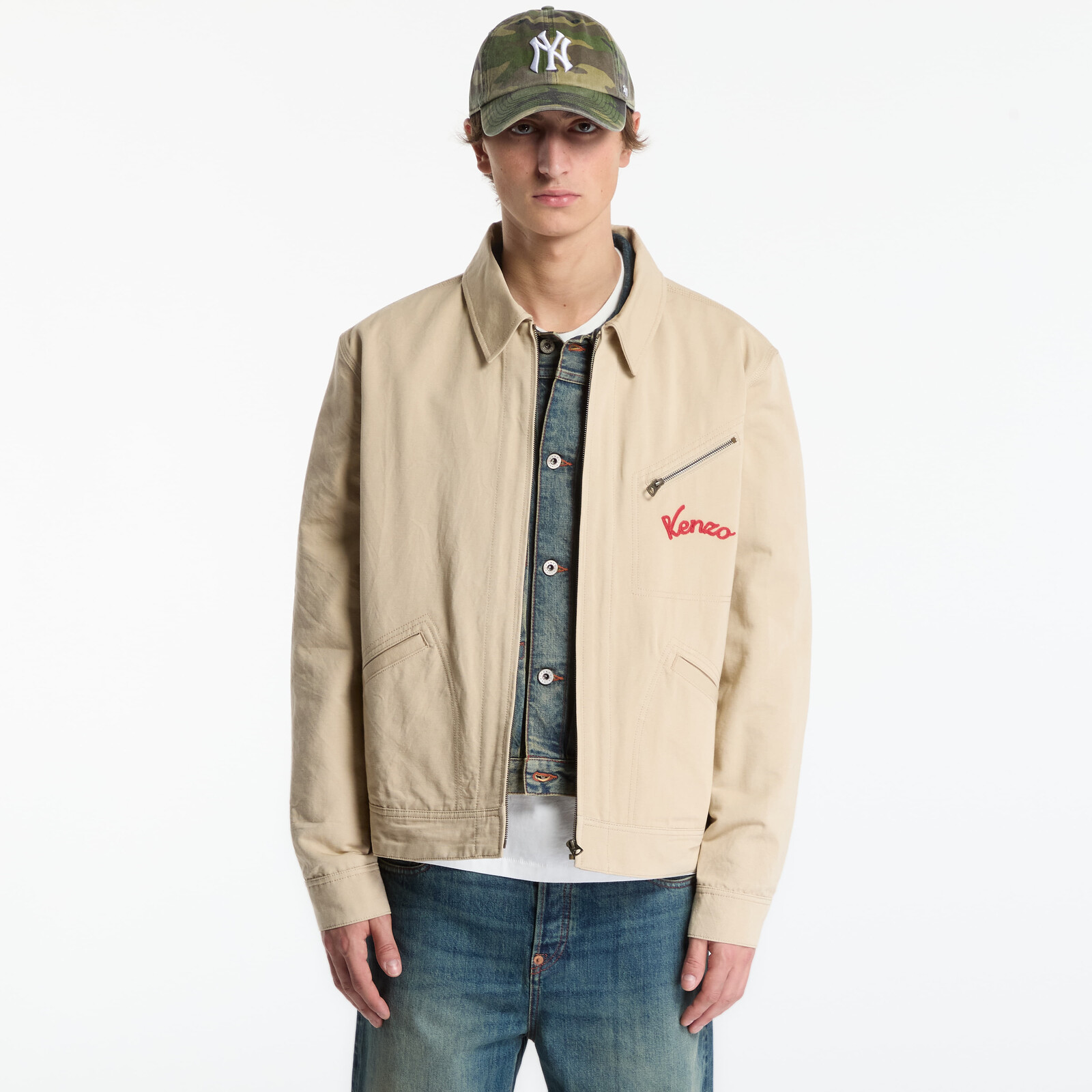 Jacket KENZO Blouson Beige S