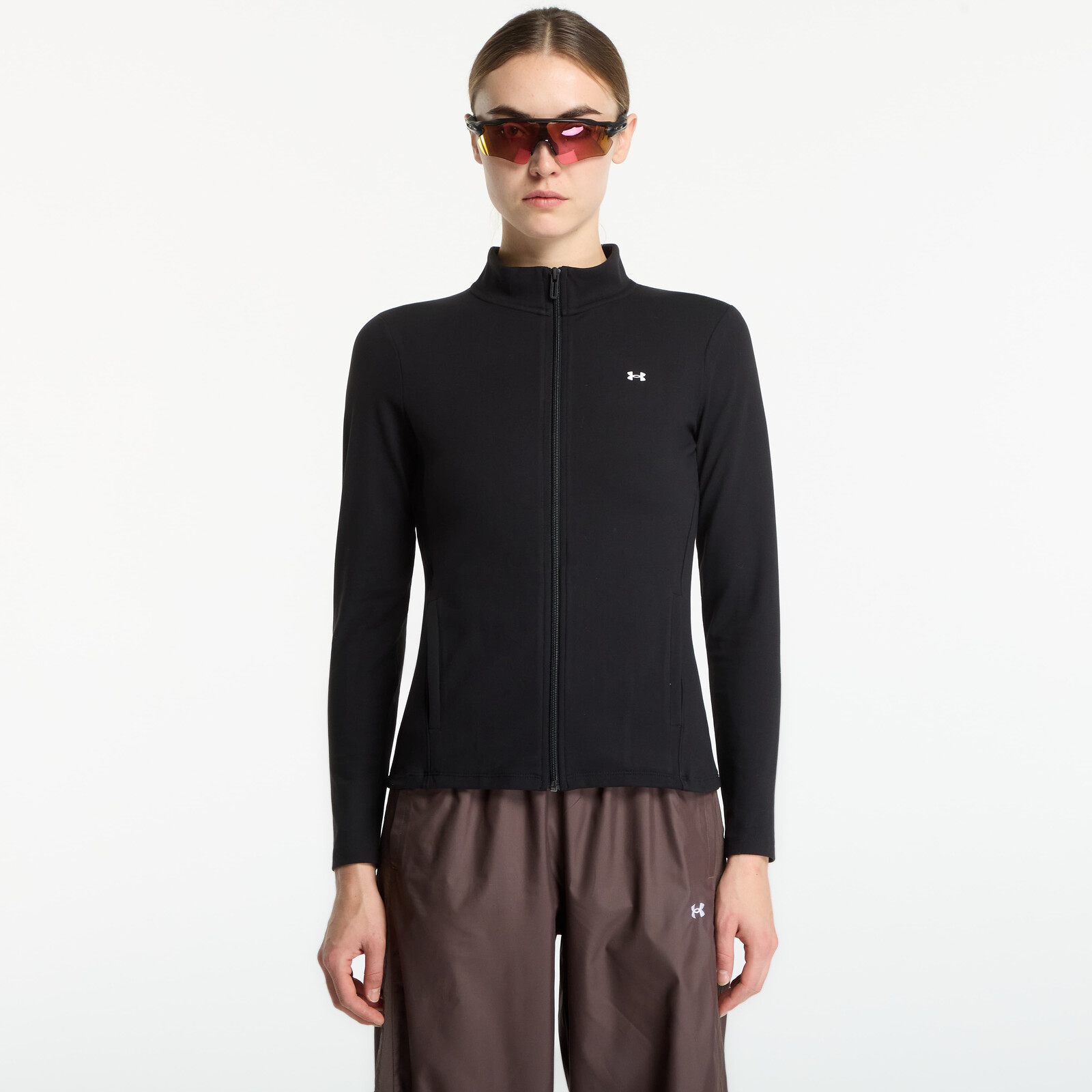 Sweatshirt Under Armour Motion FZ Ultimate Black/ White M