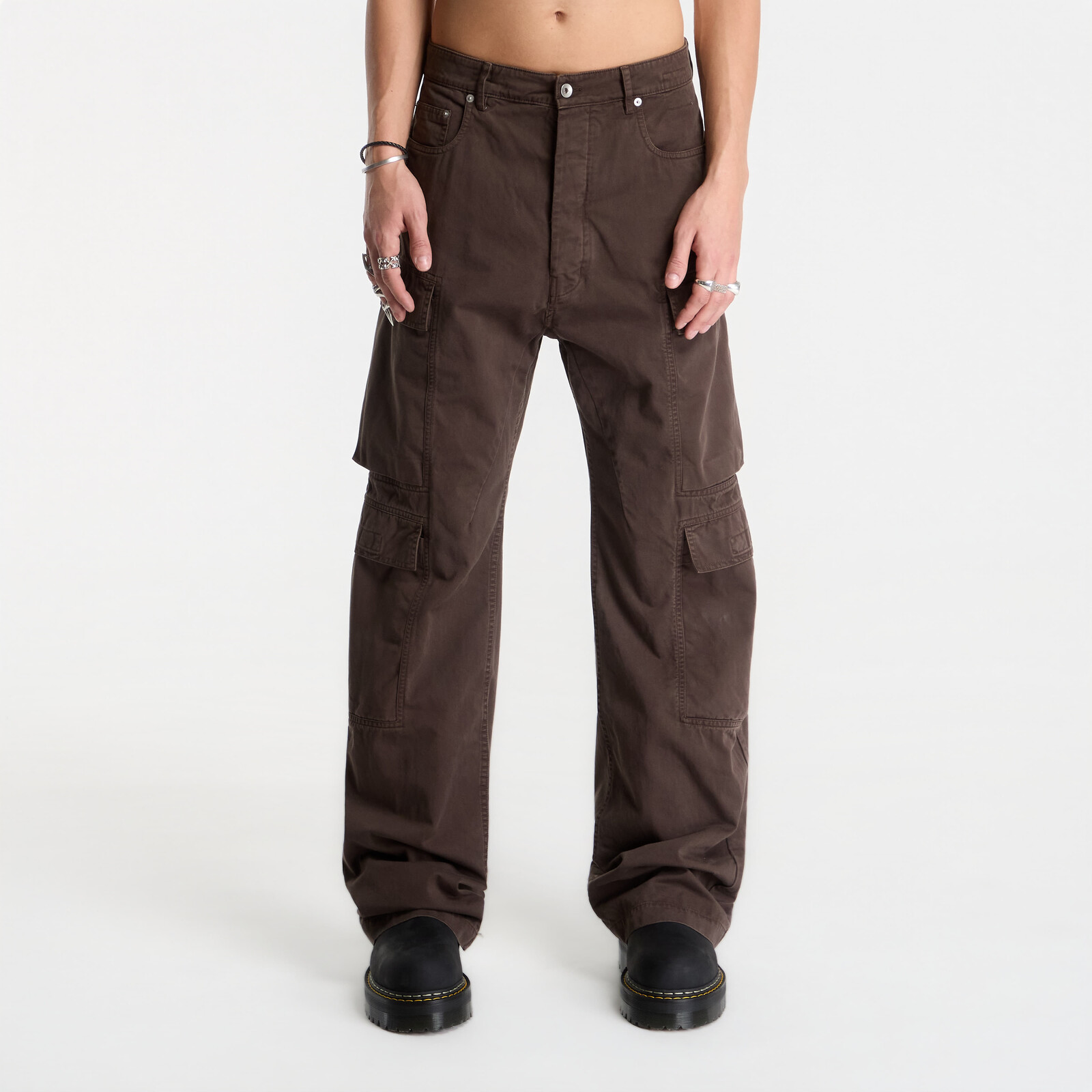Pants Rick Owens DRKSHDW Double Cargo Jeans Dark Dust 32