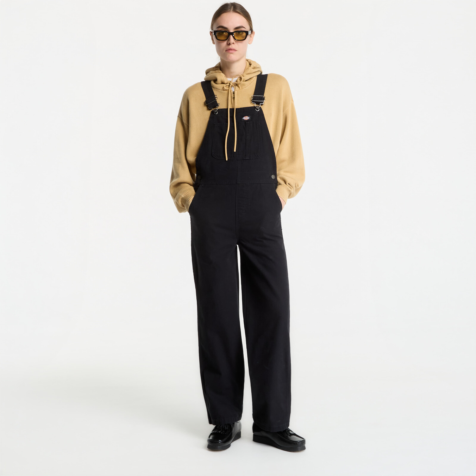 Pants Dickies Canvas Bib Black XS