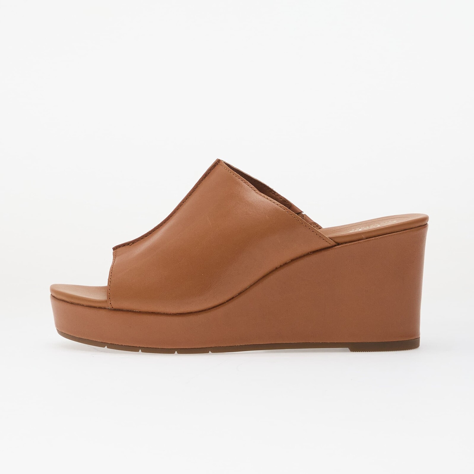 Clarks Sabina Mule Tan Leather 6