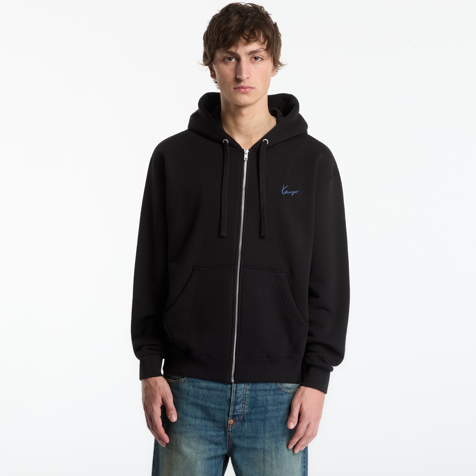 Sweatshirt KENZO Zip Up Hoodie Black M