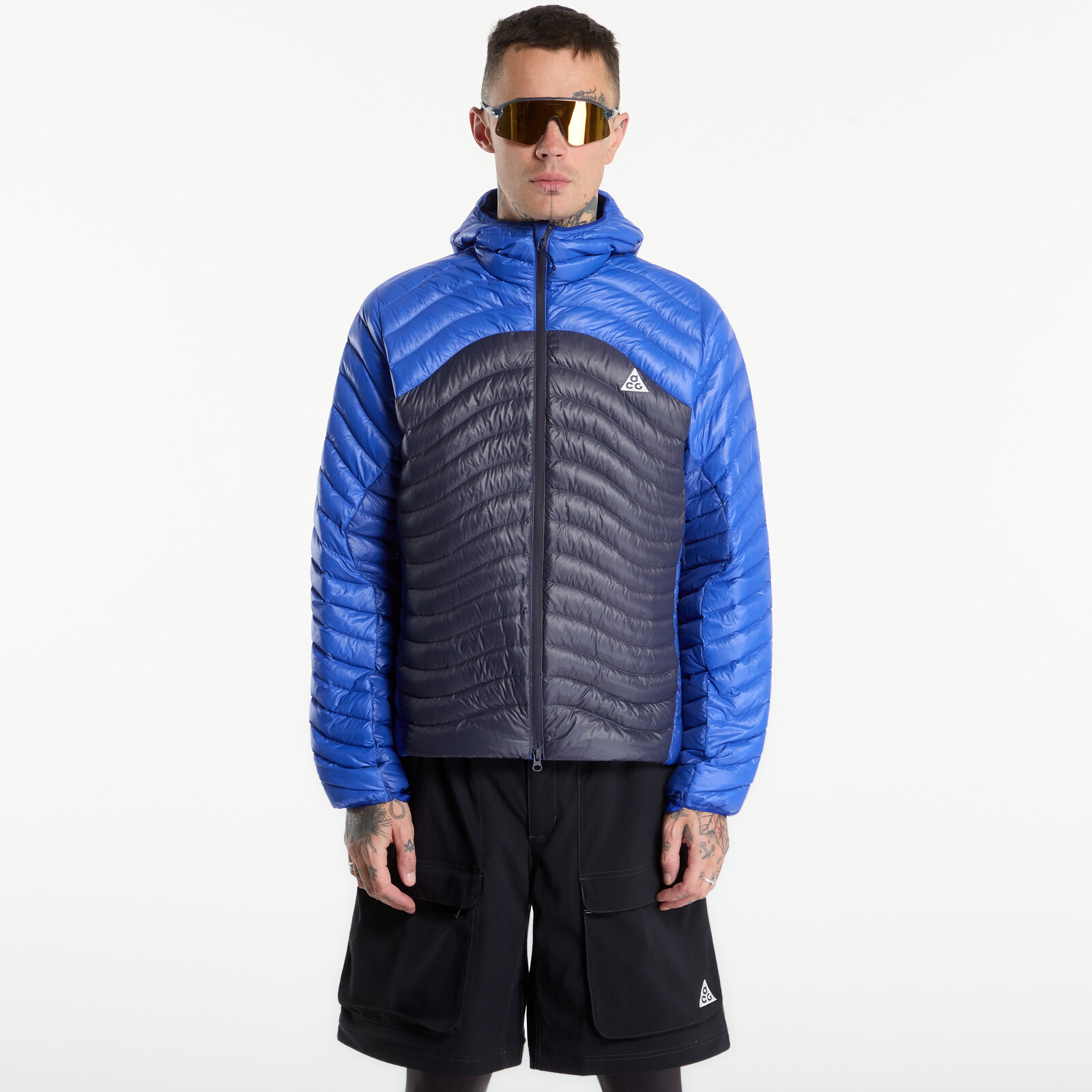 Jacket Nike ACG Lava Flow Therma-FIT ADV Ultralight Down Jacket Old Royal/ Gridiron/ Summit White M