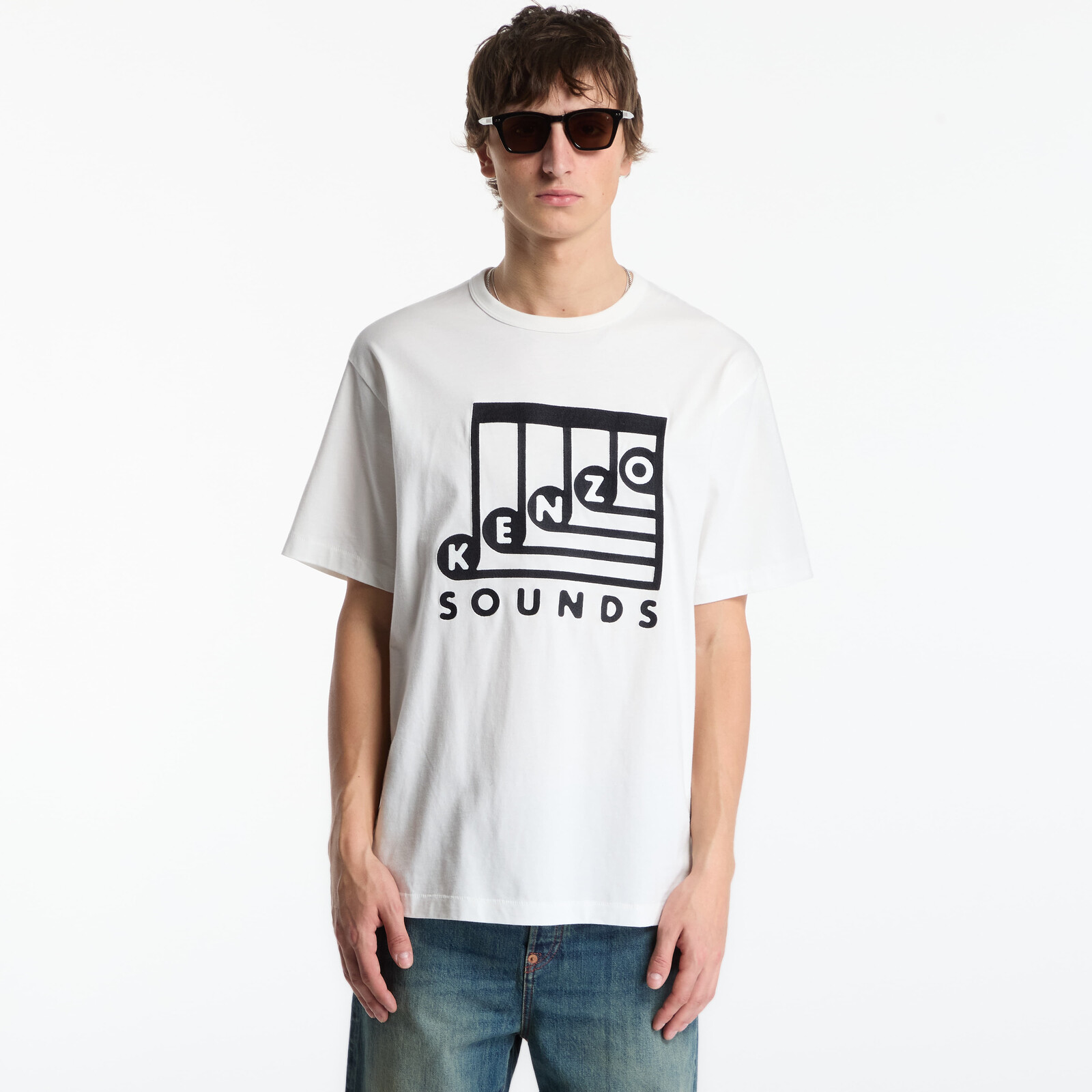 T-shirt KENZO Gots Sounds Classic T-Shirt Off White XL