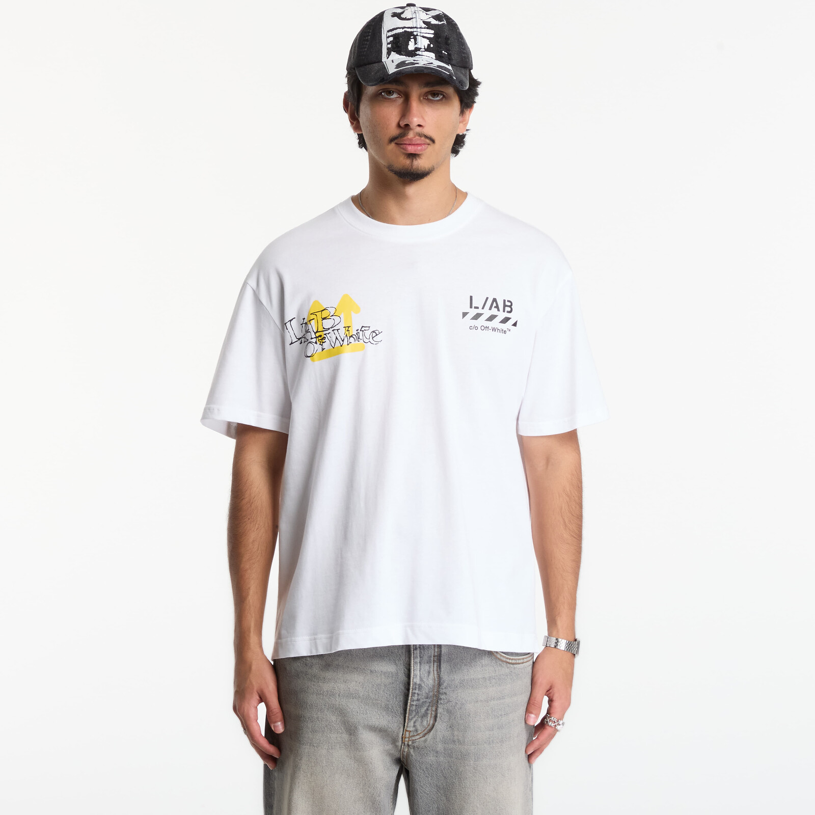 T-shirt L/AB c/o Off-White™ Off Active S/S Tee White M