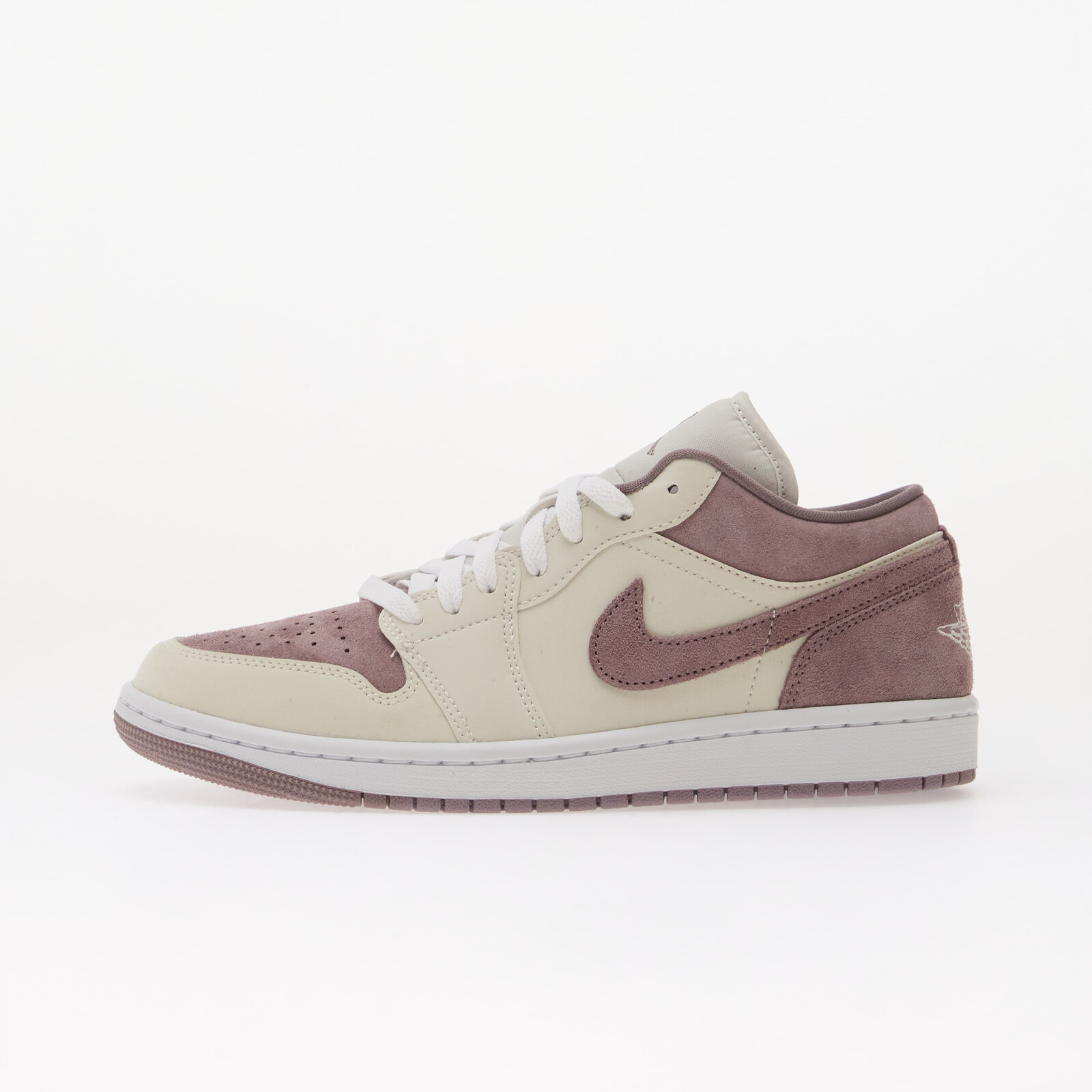 Sneakers Air Jordan 1 Low Swan/ White-Purple Smoke UK 6