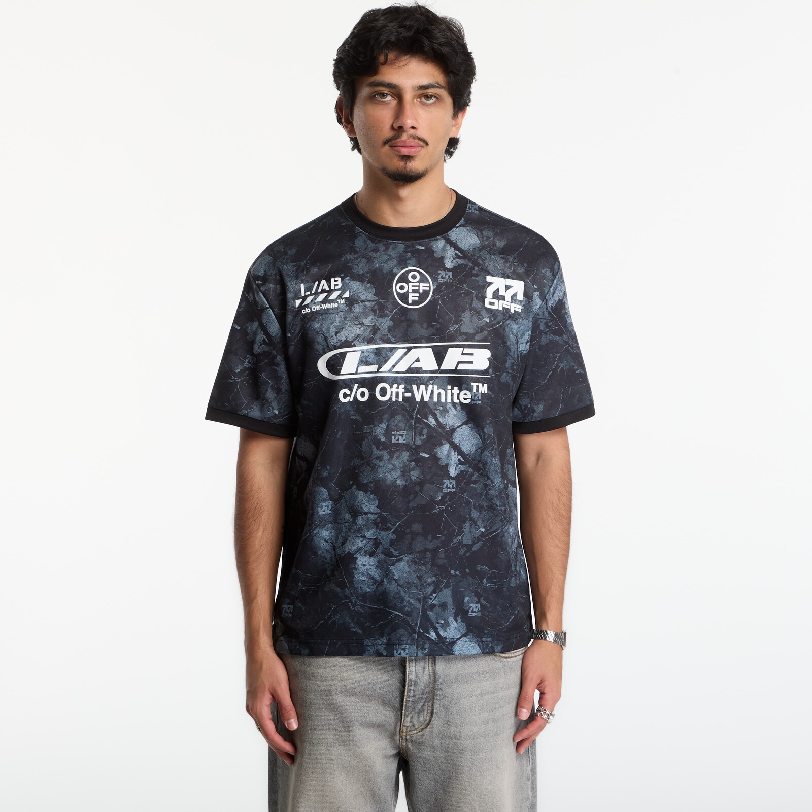 Jersey L/AB c/o Off-White™ Off Camo Soccer Jersey Black M