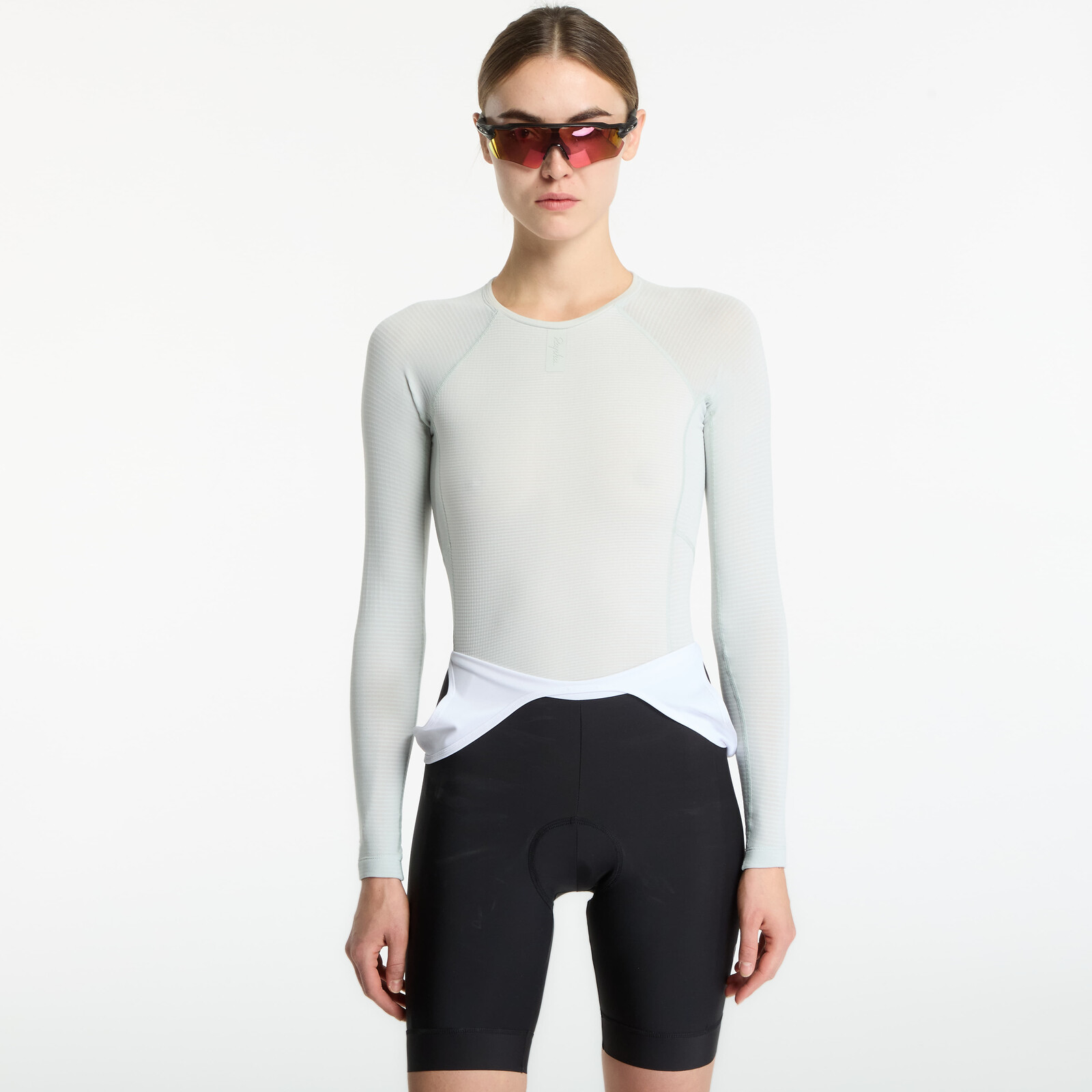 T-shirt Rapha Women's Thermal Base Layer Grey/ Grey L