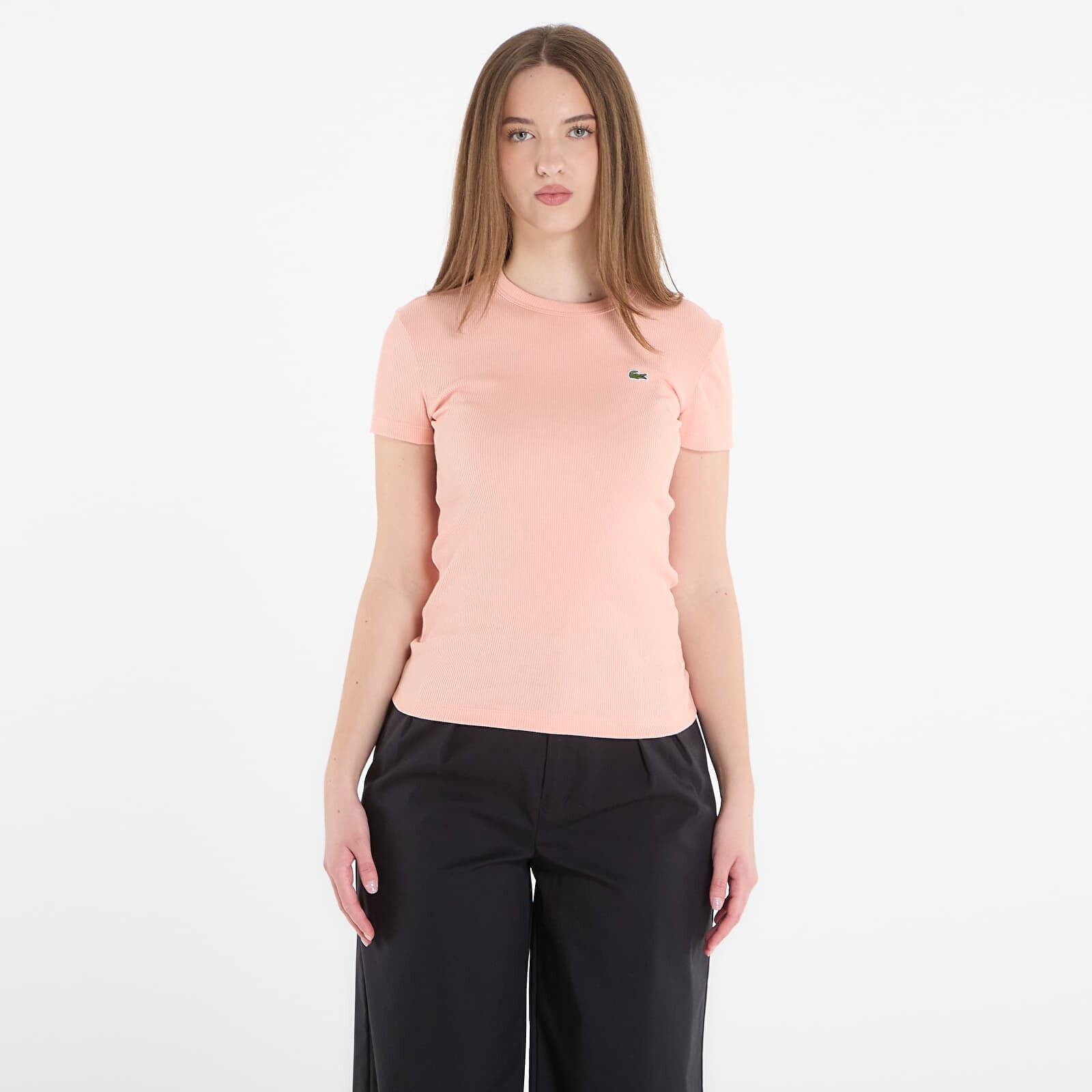 T-shirt LACOSTE Tee-Shirt Rose 36