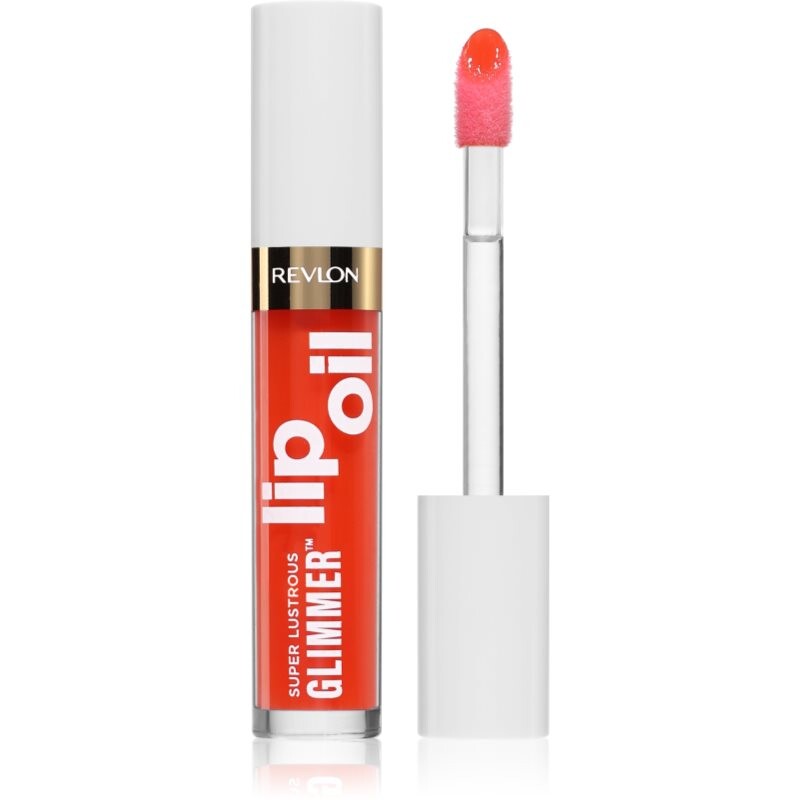 Revlon Cosmetics Super Lustrous™ Glimmer Lip Oil lip oil with moisturising effect shade 002 Miss Coral 3.8 ml