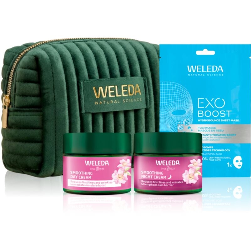 Weleda Wild Rose Radiance Ritual gift set to brighten and smooth the skin