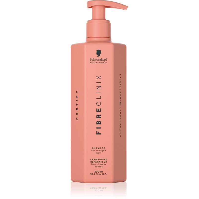 Schwarzkopf Professional Fibre Clinix Fortify Shampoo shampoo for damaged and fragile hair 300 ml