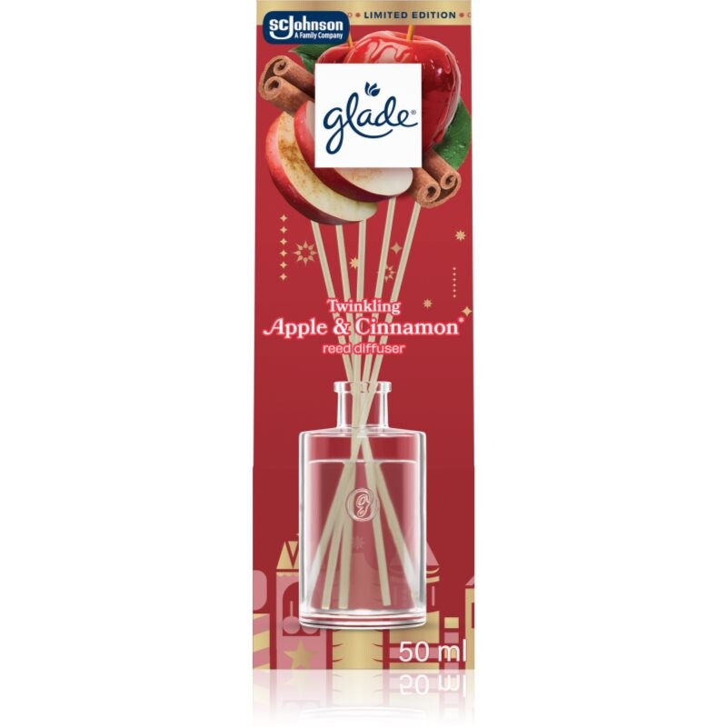 GLADE Twinkling Apple & Cinnamon aroma diffuser with filling 50 ml