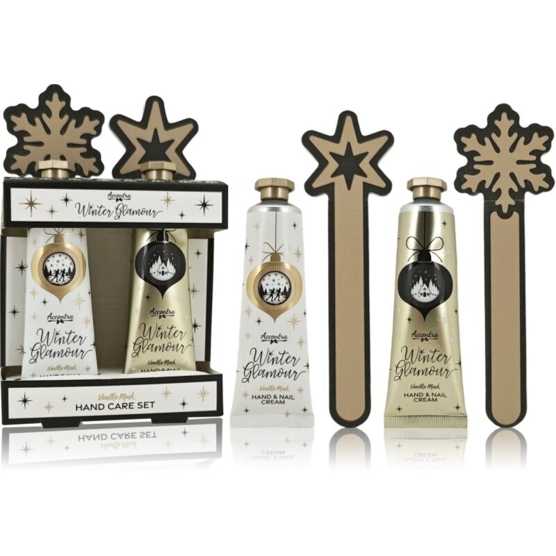 Accentra Winter Glamour Hand Care Set gift set for hands and nails 1 pc