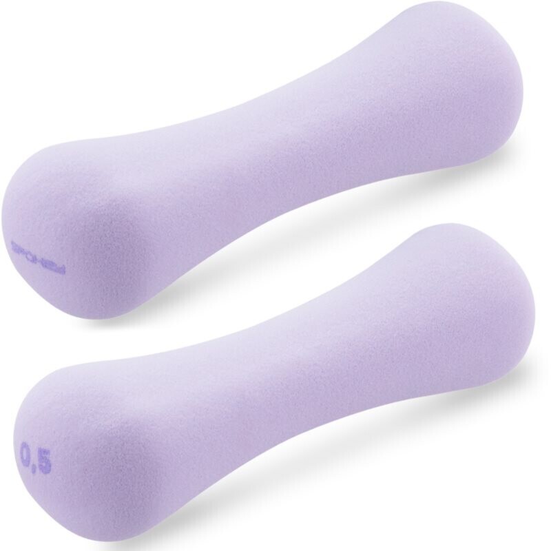 Spokey Bone neoprene dumbbell set 2x0.5 kg