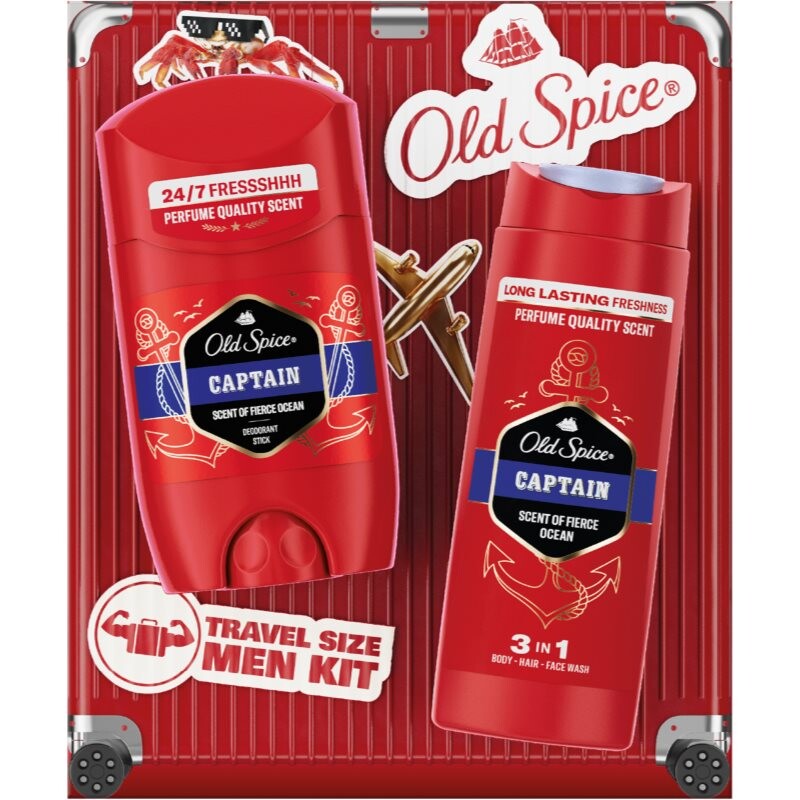 Old Spice Captain Travel Size Men Kit travel set