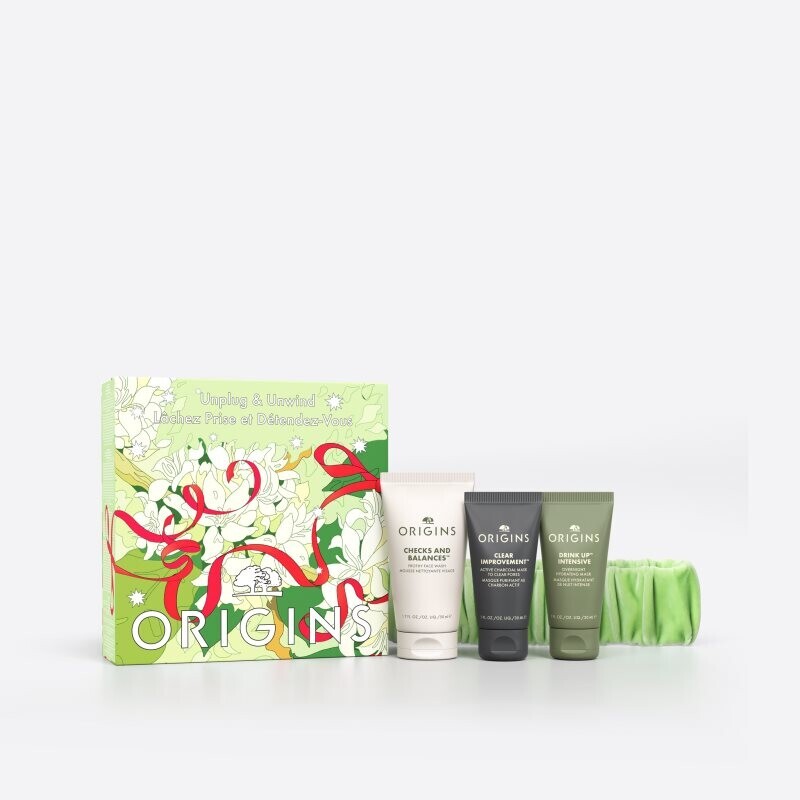 Origins Holiday Unplug & Unwind gift set