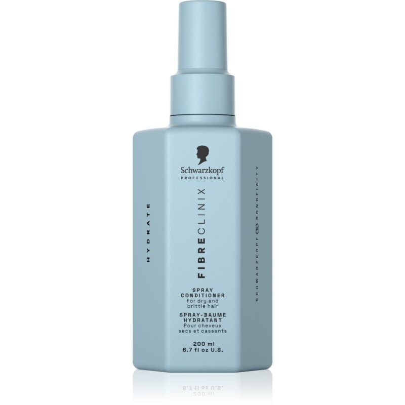 Schwarzkopf Professional Fibre Clinix Hydrate Spray Conditioner leave-in moisturising conditioner spray 200 ml