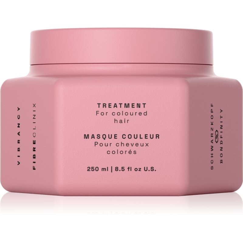 Schwarzkopf Professional Fibre Clinix Vibrancy Treatment regenerating mask for colour-treated hair 250 ml