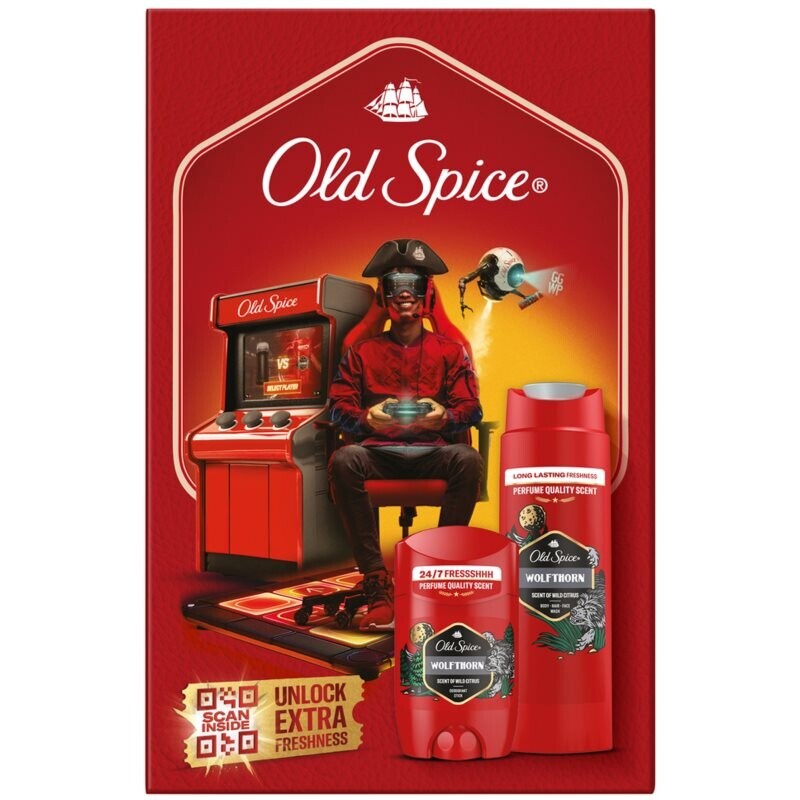 Old Spice Wolfthorn Gamer gift set