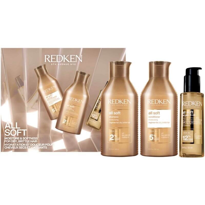 Redken All Soft gift set for dry hair