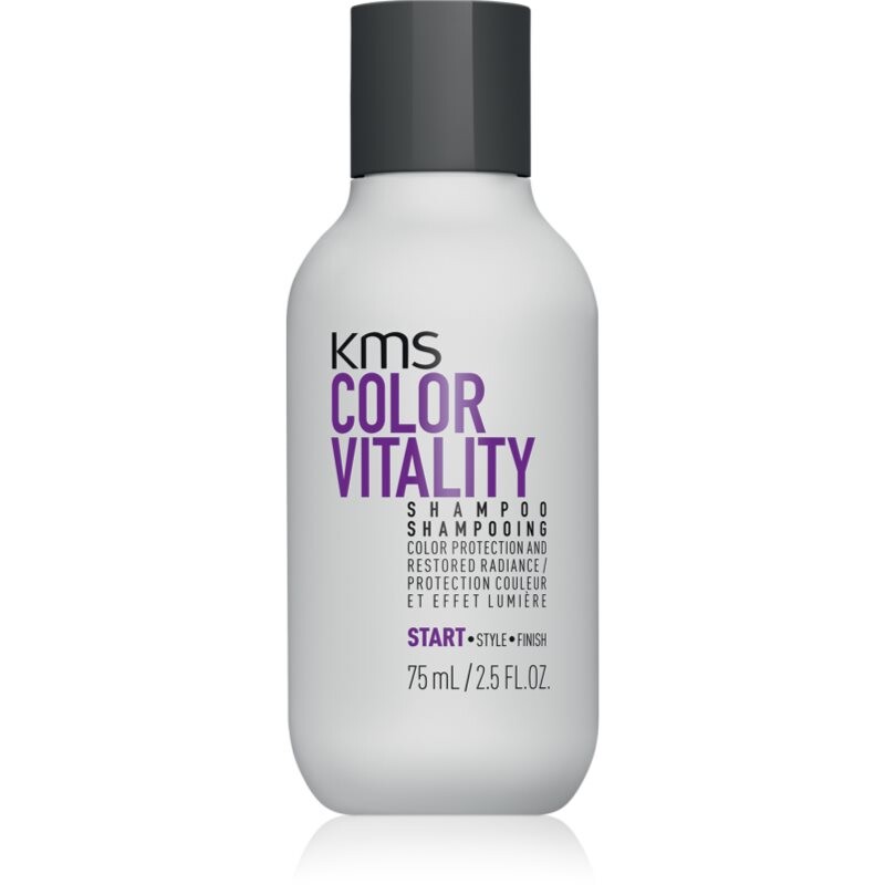KMS Color Vitality Shampoo nourishing shampoo for colour-treated hair 75 ml