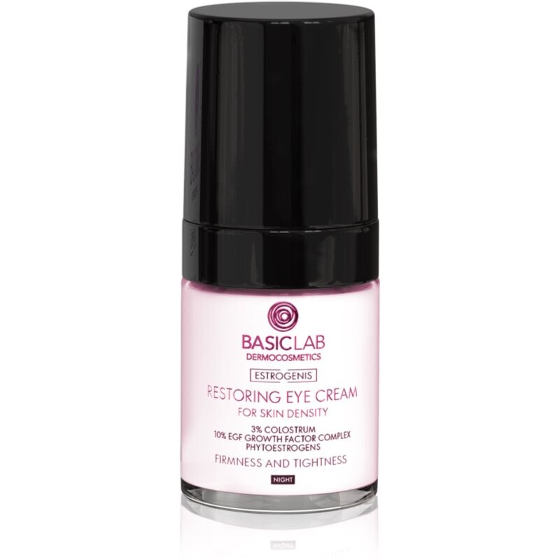 BasicLab Dermocosmetics Estrogenis regenerating eye cream night 18 ml