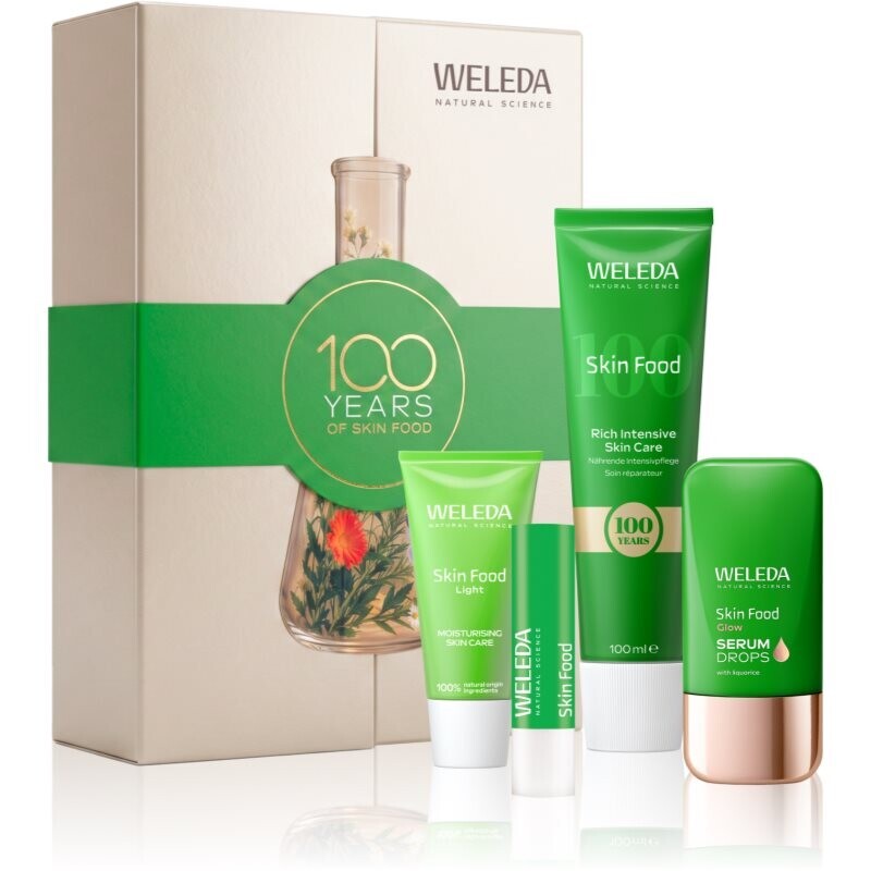 Weleda Skin Food 100 Years gift set with nourishing and moisturising effect