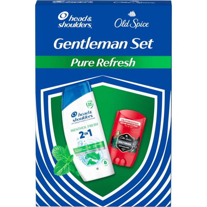 Head & Shoulders Gentleman Set Pure Refresh gift set for body and hair