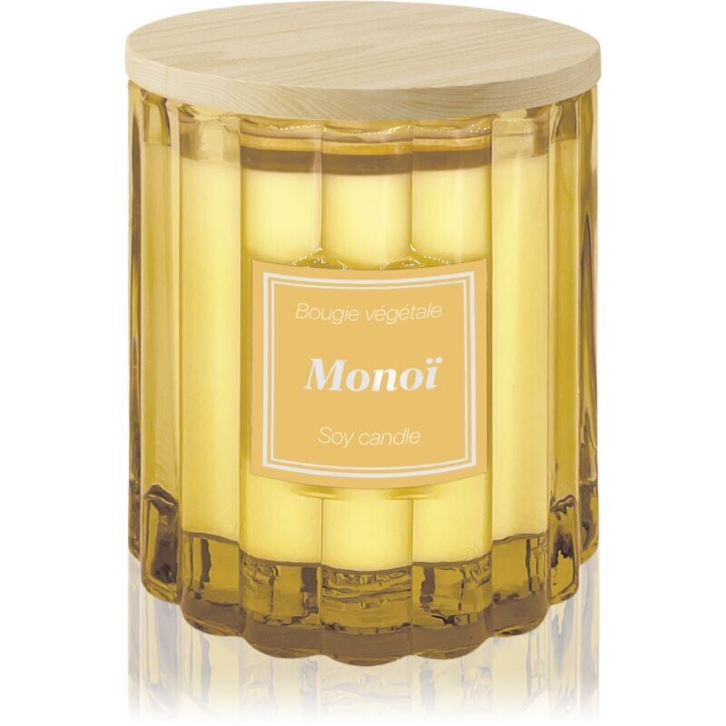 Esprit Provence Monoï scented candle with cap 100 g