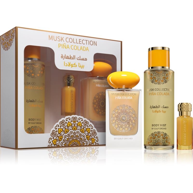 Gulf Orchid Musk Collection Piña Colada gift set unisex