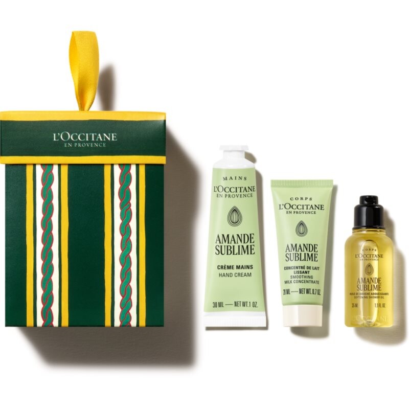 L’Occitane Amande Sublime Ornament gift set