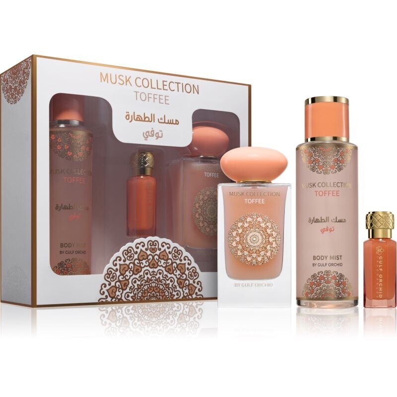 Gulf Orchid Musk Collection Toffee Musk gift set unisex