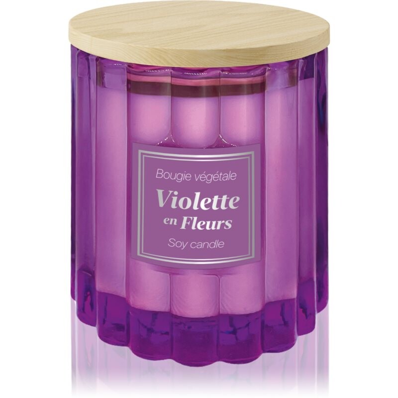 Esprit Provence Violette en Fleurs scented candle with cap 100 g