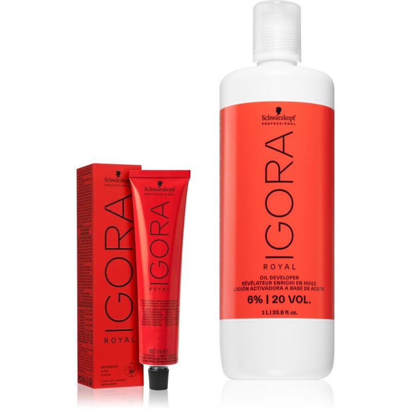 Schwarzkopf Professional IGORA Royal set for hair colouring shade 5-0