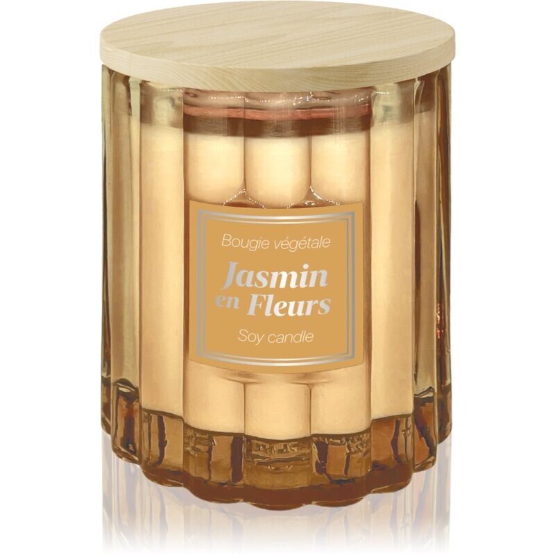 Esprit Provence Jasmin En Fleurs scented candle with cap 190 g