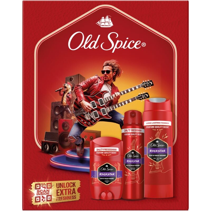 Old Spice RockStar For the Music Legend gift set