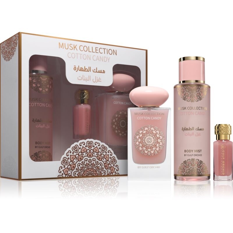 Gulf Orchid Musk Collection Cotton Candy gift set unisex