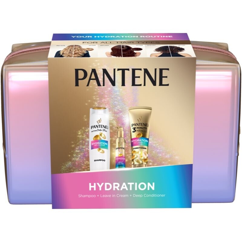 Pantene Pro-V Active Nutri Plex Hydration Recharge gift set for hair strengthening