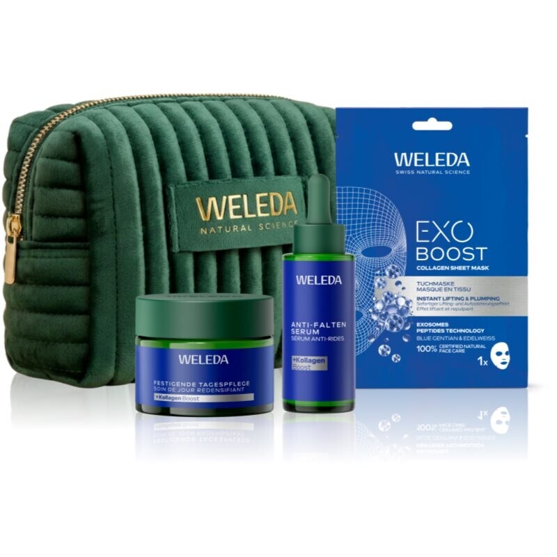 Weleda Blue Gentian Radiance Ritual gift set to brighten and smooth the skin