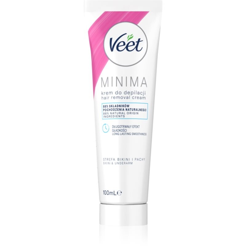 Veet Minima hair removal cream bikini line and underarm 100 ml