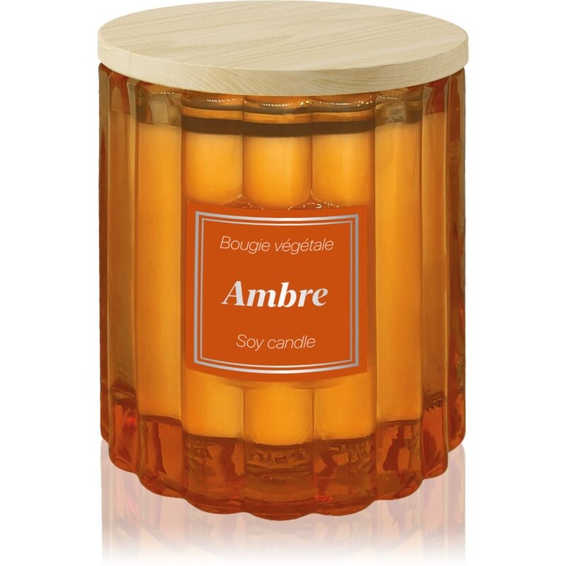 Esprit Provence Ambre scented candle with cap 190 g
