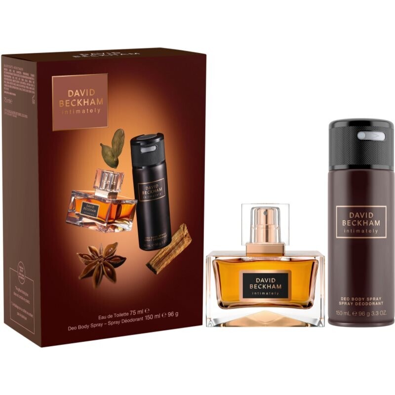 David Beckham Intimately Men gift set for men
