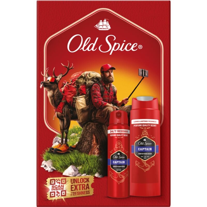 Old Spice Captain Outdoor Explorer gift set