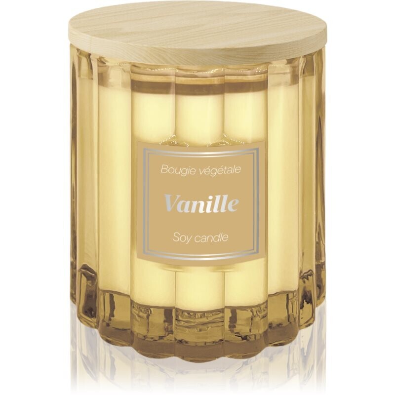 Esprit Provence Vanille scented candle with cap 100 g